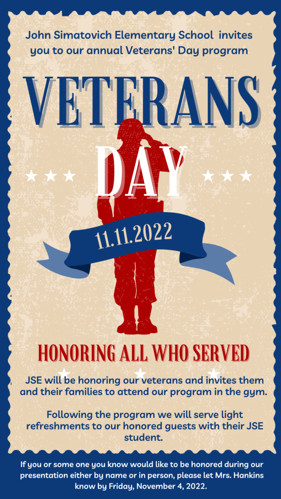 Veterans' Day Flyer