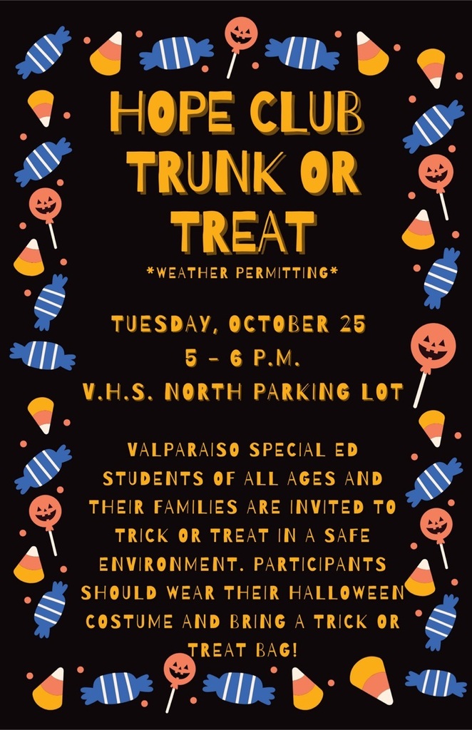 Porter County Education Services Trunk or Treat!