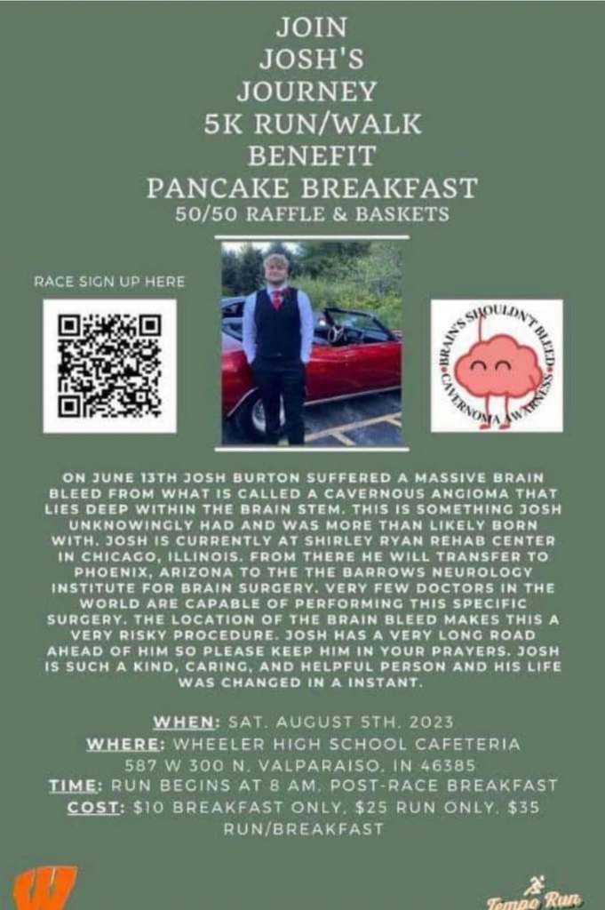 Josh's Journey Breakfast